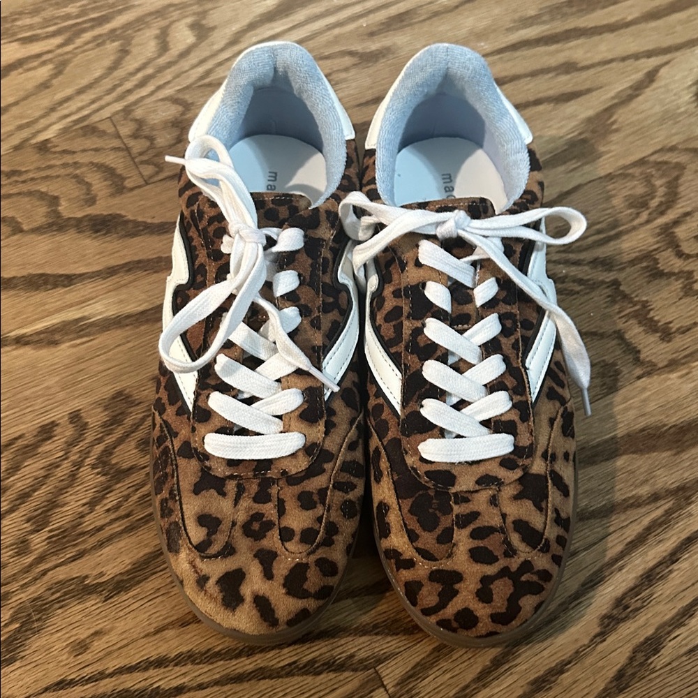 Madden Girl size 8.5 leopard sneakers
